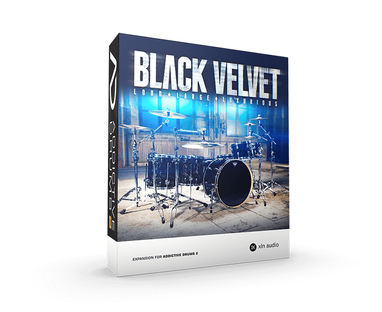 XLN Audio Addictive Drums  2 | Black Velvet (AD2+AdPak)